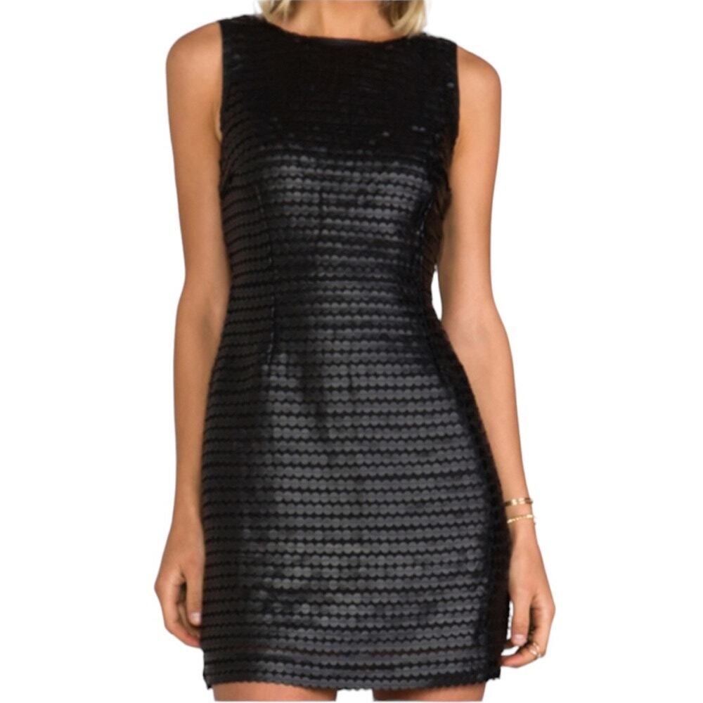 BB Dakota Branson black vegan leather sheath mini dress NWT Pleather Costume